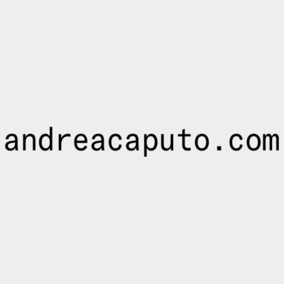 Andrea Caputo Architecture Office