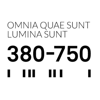 380-750 nm