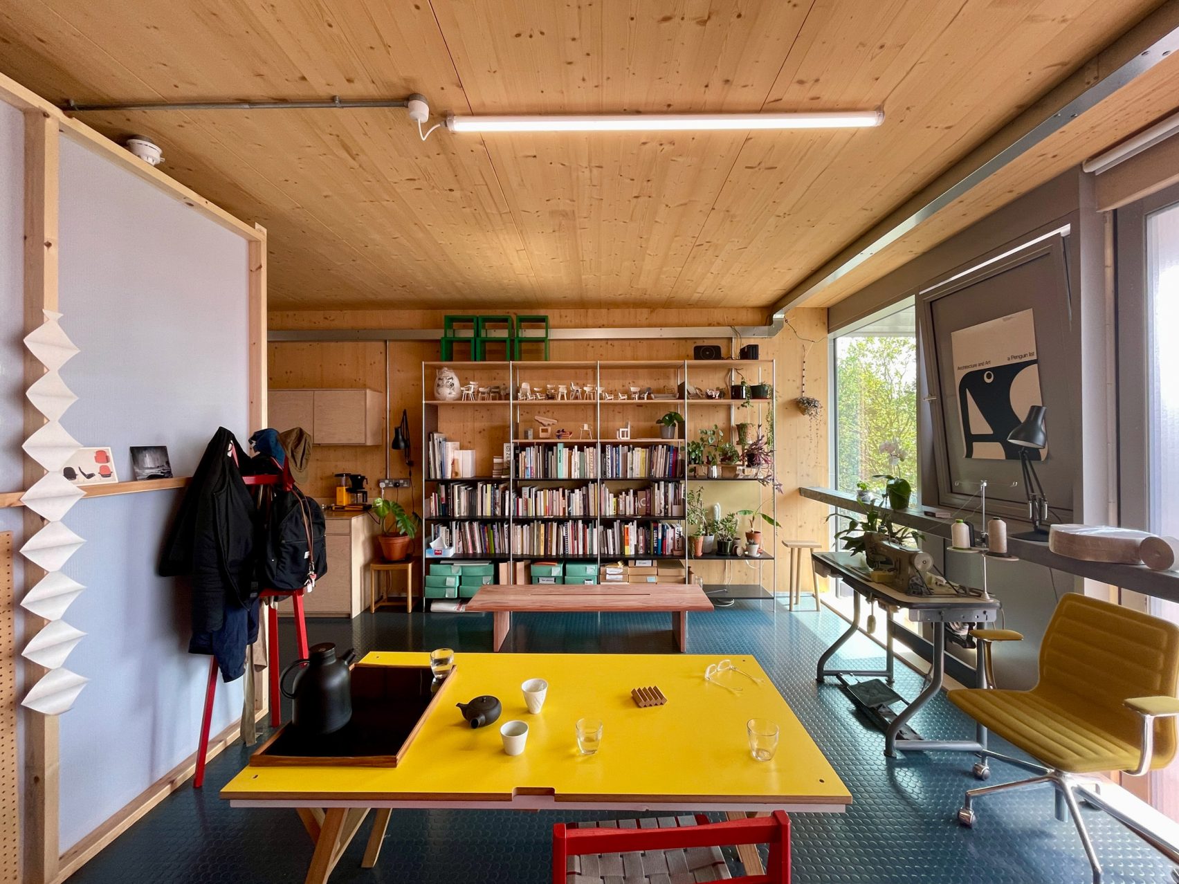 WorkStack's interior is made from CLT
