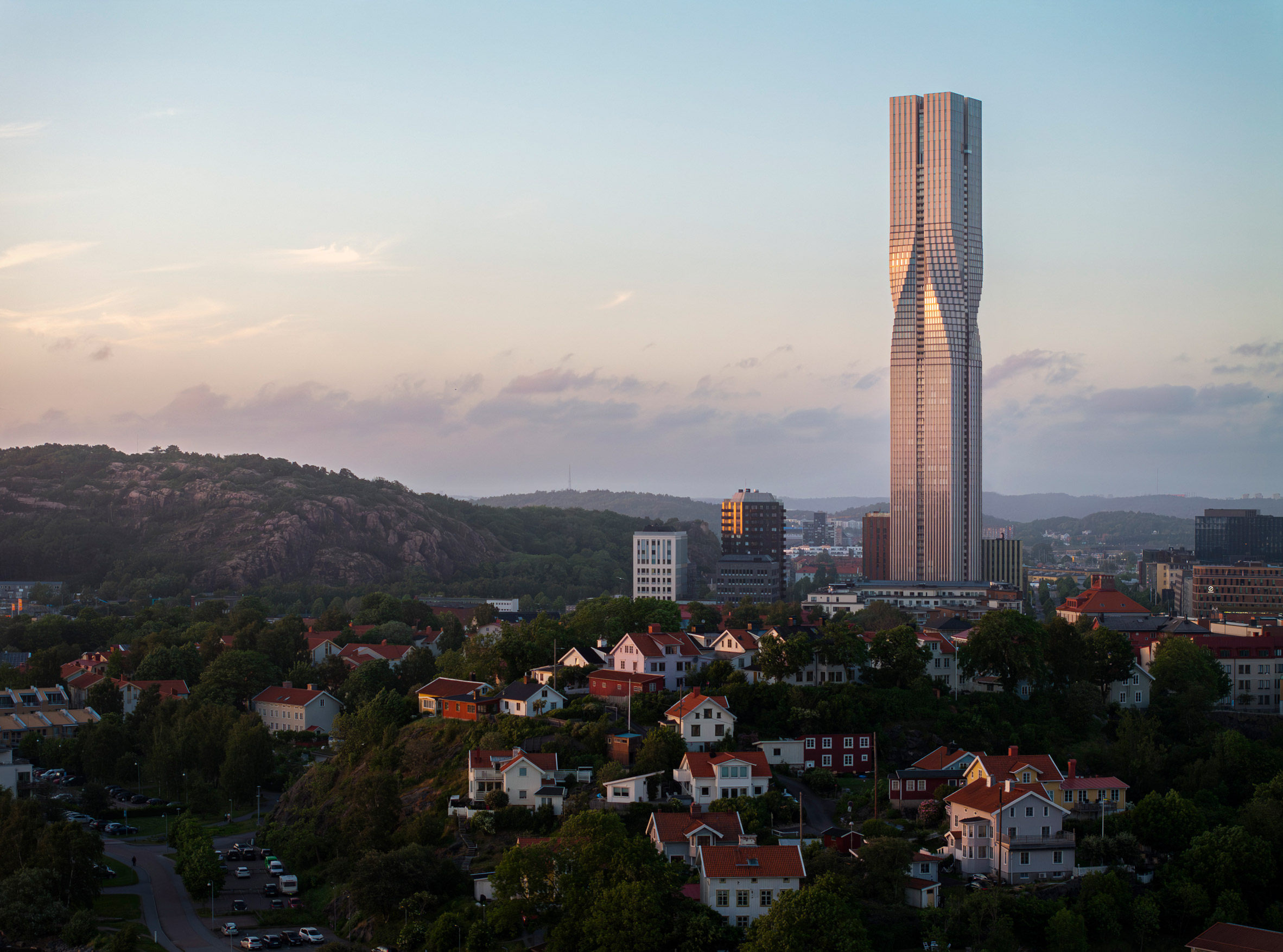 Photo of the Karlatornet in Gothenburg, Sweden