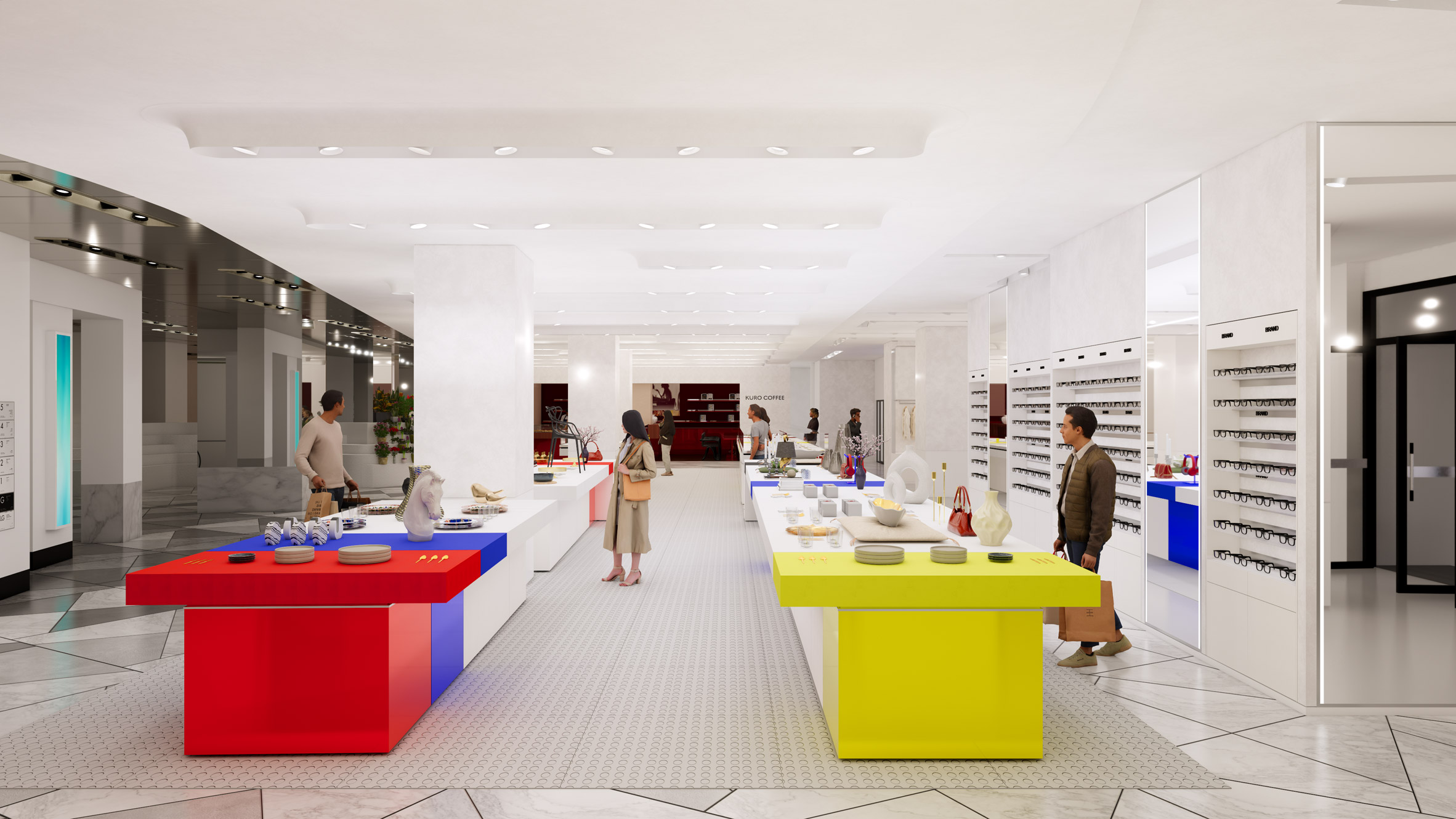 Harvey Nichols' flagship in Knightsbridge, London