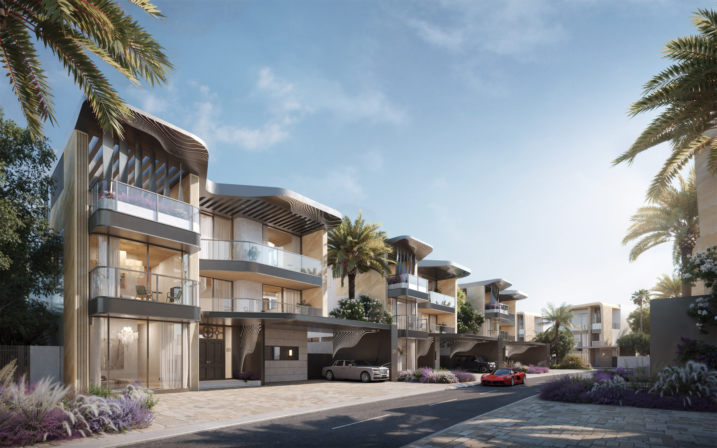 Render of apartments