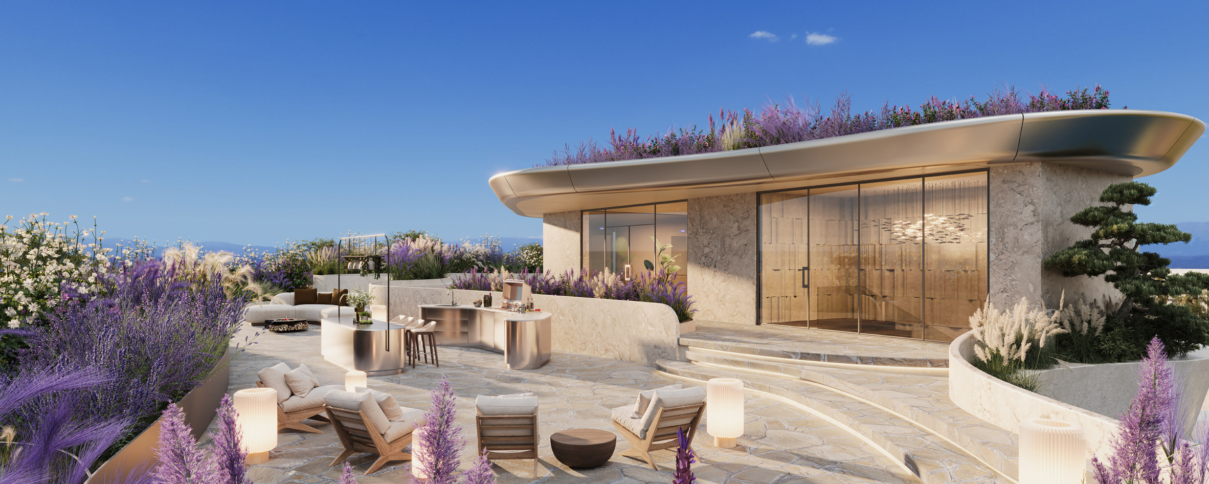 Render of outside an apartment