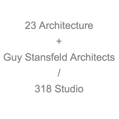 23 Architecture + Guy Stansfeld Architects/318 Studio